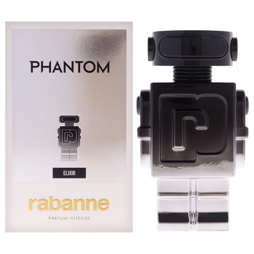 Phantom Elixir Intense by Paco Rabanne for Men - 3.4 oz Parfum Spray